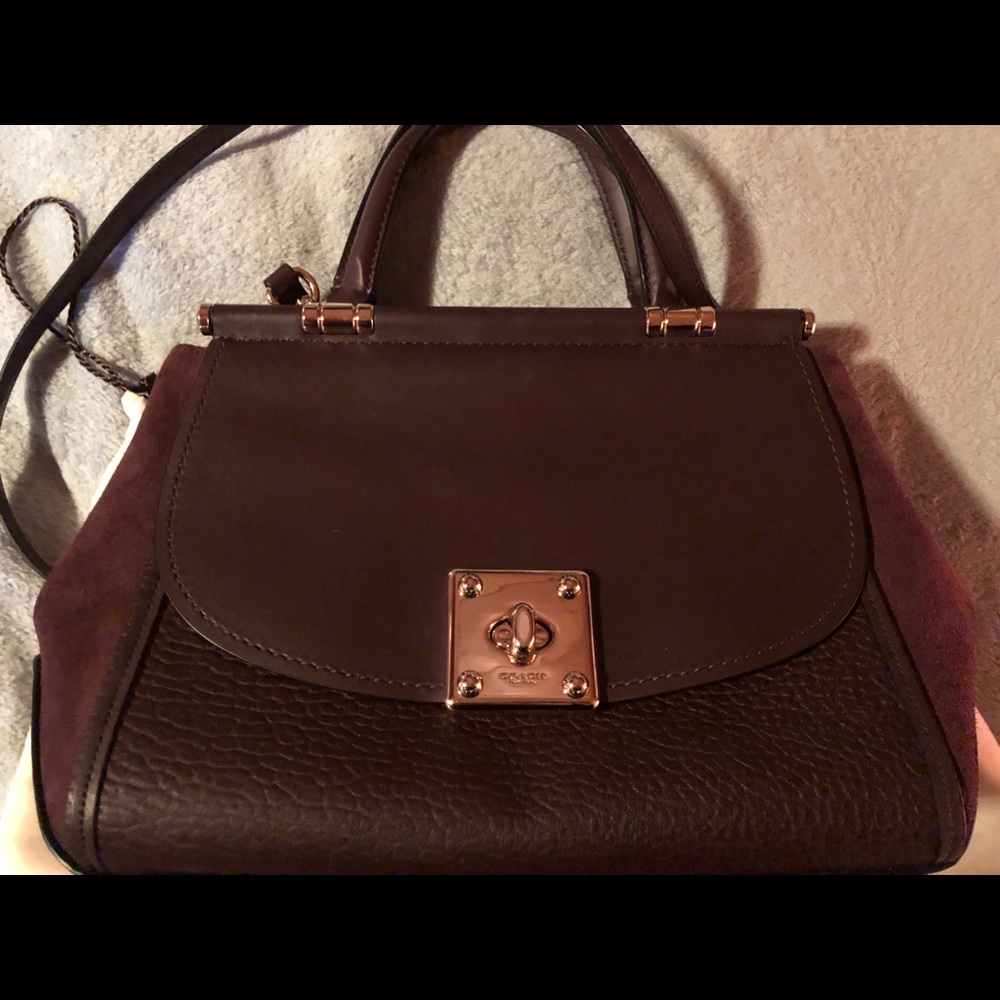Coach drifter ox blood color